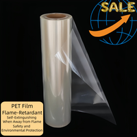 Film PET transparent brillant V0-Rated ignifuge de haute qualité pour l'électronique grand public-Fourniture d'usine chinoise