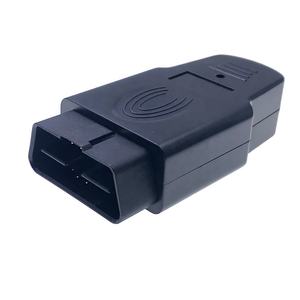 Boîtier de <span class=keywords><strong>diagnostic</strong></span> OBD AOT Adaptateur OBD2 Prise mâle 16 broches avec boîtier OBD en plastique - Product Image 2