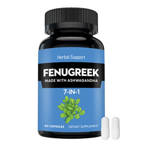 Vitahealth OEM ODM perawatan kesehatan kapsul ekstrak biji Fenugreek harga grosir suplemen makanan organik kapsul biji Fenugreek - Product Image 1