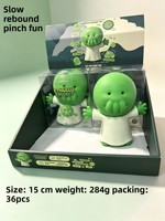 Jouet Squishy Géant Monstre à Tentacules, Pingouin Mignon, Canard, Jouet Anti-Stress à Remontée Lente et Lourd, Pince de Crabe Réaliste, Cuisse de Poulet à Presser