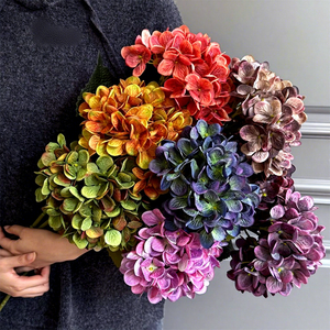 Hortensia Artificial de Alta Calidad, 68*16 cm, con Tacto Realista, Flor Artificial de Tallo Único - Product Image 1