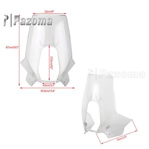 ชิลด์บังลมสำหรับรถมอเตอร์ครอสวิบาก รุ่น KTM 450 690 790 890 BAJA EXC 500 และ <span class=keywords><strong>701</strong></span> FE - Product Image 2