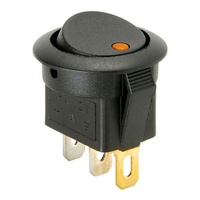 Interrupteur à bascule SPST 3P pour montage sur panneau Globaltone IRS-101E-8C/D, lumière LED 12V16A, voiture, bateau, marche/arrêt