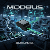 SMRTE WH01 Gateway de Interconversión Modbus, Protocolos RS485/KNX/RS232, Redes de Comunicación para Control Industrial y Hogar Inteligente