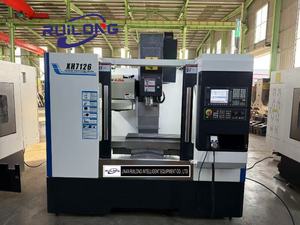 <span class=keywords><strong>Siemens</strong></span> GSK knd fanuc Hệ thống điều khiển chi phí thấp xh7126 dọc Máy phay <span class=keywords><strong>CNC</strong></span> tự động BT40 trục chính côn - Product Image 2