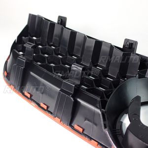 Rejilla de malla tipo panal para parachoques delantero de coche Volkswagen VW Polo 2006 2007 2008 2009, estilo GTI, panel de rejilla central - Product Image 6