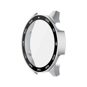 Funda para <span class=keywords><strong>Huawei</strong></span> <span class=keywords><strong>Watch</strong></span> <span class=keywords><strong>GT</strong></span> 5/GT5 Pro 46mm, <span class=keywords><strong>Protector</strong></span> de Pantalla de Vidrio Templado y Parachoques <span class=keywords><strong>Protector</strong></span> de PC Rígido, Accesorios para <span class=keywords><strong>Huawei</strong></span> GT5 - Product Image 1