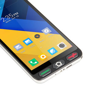 UNIWA S20005.72インチサポートFacebook/<span class=keywords><strong>Whatsapp</strong></span>/TwitterSOSボタン4GAndroidシニア携帯電話 - Product Image 4