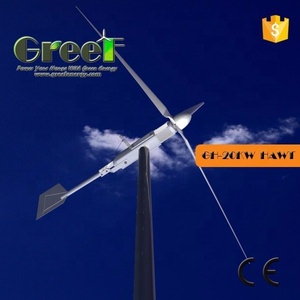 Generador de Energía Eólica de Eje Horizontal GREEF de 1kW 2kW, 48-360V 50/60Hz, Fácil Instalación, Sistema Conectado/Desconectado a la Red, Energía Gratuita - Product Image 1