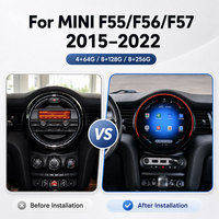 Radio Multimedia para Auto con Pantalla Android 13, Carplay, 4G, GPS, Video y Estéreo, 11.8 Pulgadas, para BMW Mini F60 F54 F55 F56 2015-2022 NBT Evo