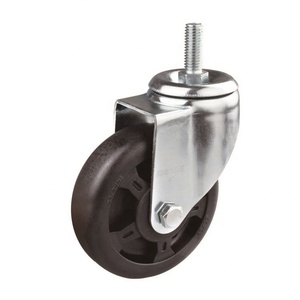 Bon Marché de SS 125 Mm 5 Pouces Dur Léger Roulettes En <span class=keywords><strong>Plastique</strong></span> Pour Chariots - Product Image 3