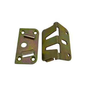 Bed <b>Hanging</b> Connector Zinc Plated Carbon Steel Durable Indoor Furniture Joint <b>Bracket</b> - Product Image 4