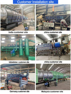 Horno de Carbonización OEM, Máquina de Producción de Carbón Vegetal, Horno Rotatorio de Pirólisis - Product Image 5