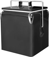 Glacière classique en acier inoxydable 7L/13L/17L/28L – Seau à glace isotherme pour promotion