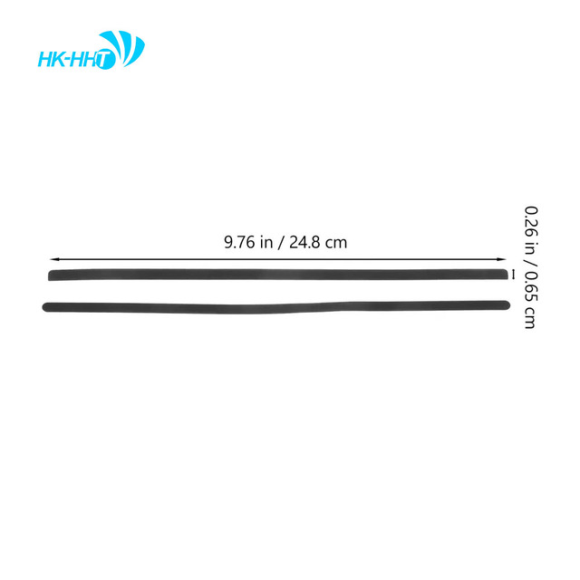 HK-HHT Black Bottom Base Cover Lower Case Rubber Feet for Dell Latitude 7400 E7400