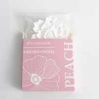 Diffuseur d'arômes en céramique parfumée en stock, parfum d'intérieur en porcelaine, diffuseur d'huiles essentielles en forme de fleur, désodorisant suspendu pour voiture et armoire