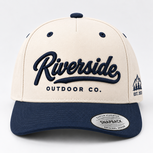 Casquette de baseball classique ajustable en coton à 5 panneaux, bicolore, avec visière incurvée, personnalisable avec logo lettre, pour la vente en gros - Product Image 2