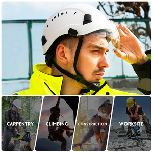 ZUJA उच्च गुणवत्ता टिकाऊ सुरक्षा हार्ड हैट आउटडोर स्पोर्ट्स रेस्क्यू क्लाइंबिंग सुरक्षात्मक एबीएस हेलमेट - Product Image 5