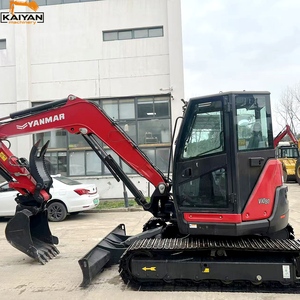 Excavatrice sur chenilles d'occasion de 8 tonnes YANMAR VIIO80 avec moteur et pompe d'origine en vente - Product Image 6