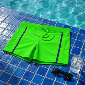 Shorts de Baño de Secado Rápido para Hombre, con Cordón y Bolsillos, Shorts de Playa, Shorts de Natación, Venta al Por Mayor - Product Image 1