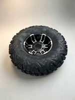 Kit de pneus tout-terrain de 10 pouces, 23x7-10 à l'avant, 22x10-10 à l'arrière, jantes en alliage usiné pour buggy à 4 roues