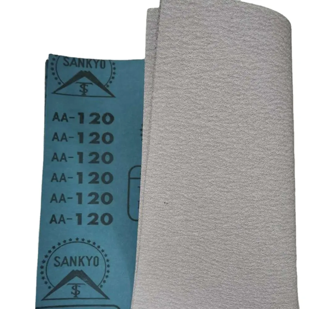 กระดาษขัดอลูมินาออกไซด์เคลือบคุณภาพสูงของญี่ปุ่นสำหรับขัดเฟอร์นิเจอร์