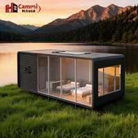 Cammi House Smart Apple Cabin, maison préfabriquée modulaire en acier, design contemporain, villa, bureau, dortoir, chambre