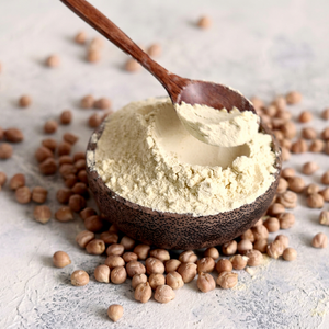 Proteína de Garbanzo Aislada 100% Pura de Origen Vegetal Natural, Alimento Alto en Proteínas, Nutrición Vegana Moderna FitTree - Product Image 1