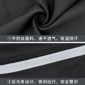 Sweat Wicking Sun Protective Cycling Cap Quick Dry Reflective Stripes Outdoor Running Hat Adult Breathable Solid Color - Product Image 3