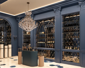 Chất lượng cao tùy chỉnh nước hoa tủ kính cho cửa hàng trang điểm hiển thị LED chiếu sáng thiết kế truy cập bởi chất lượng cao mỹ phẩm nhà cung cấp - Product Image 4