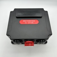DC 12V 24V Mini Güç Dağıtım Kontrol Kutusu USB Anahtarı Pil Anahtarı Paneli Tekne Araba Karavan Jon Tekneler Kayaks