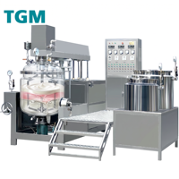 Équipement de ligne de production cosmétique professionnelle personnalisée : Homogénéisateur, émulsifiant, mélangeur, moteur servo, engrenage sous vide, roulement 1000L