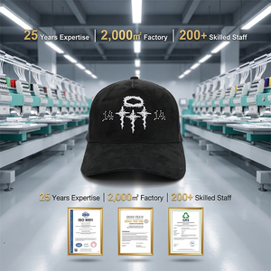 Nuovo Design alla Moda, Cappellini da Baseball Personalizzati con Logo Ricamato 3D, Motivo Croce di Gesù, 5 Pannelli, Visiera Curva, Fodera in Raso e Strass - Product Image 3