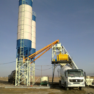 Planta Mezcladora de Concreto Estacionaria de Pequeña Capacidad, Automática, de 50m3/h, 75m3/h, 90m3/h, 120m3/h, 180m3/h, para Máquinas de Construcción - Product Image 1