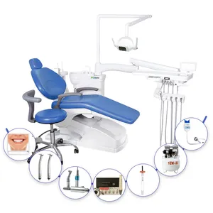 A1fauteuille dental precio SILLA DE dentista tuojian silla dental Foshan Unidad Dental eléctrica completa