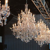 Lustre suspendu en cristal de luxe personnalisé pour salle de mariage, fête, hôtel, restaurant, événements d'anniversaire, décoration d'escalier, salon