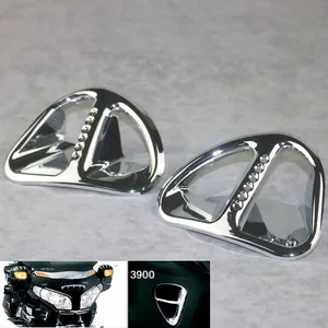 Cache Décoratif de Plaque Supérieure Avant pour Moto <span class=keywords><strong>HONDA</strong></span> <span class=keywords><strong>Goldwing</strong></span> GL1800 2001-2011 - Product Image 1