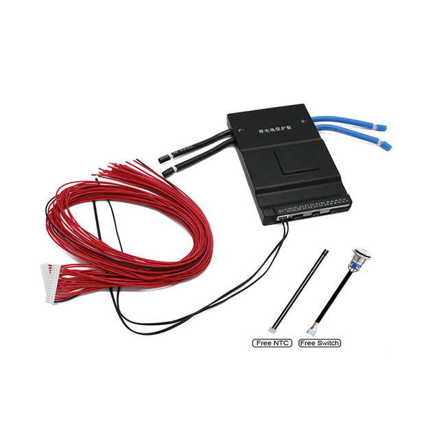 JKBMS 24V 36V 48V Voltage 7s  8s 10s 16s 20s JK BMS Lifepo4 Lithium Batteries 100A 150A 200a Smart Ion Battery Management System