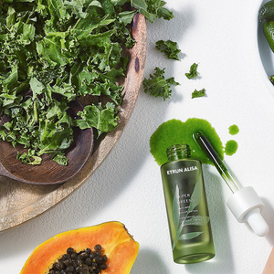 ETRUN Suero Blanqueador Facial de Vitamina, Base Vegetal y Aguacate, Botas Verdes, Cuidado DE LA Piel, Aclarador, Calmante - Product Image 4