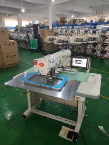Machine à coudre électronique programmable à motifs HK-6040, best-seller, pour sacs à main, valises, chaussures, jeans et articles en cuir - Product Image 3