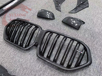 Kit de Carrocería de Alta Calidad Estilo LD de Fibra de Carbono: Labio Delantero, Faldones Laterales, Difusor Trasero, Capó, Alerón Trasero y Parrilla para BMW X6 G06