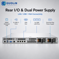 Serveur Rack 1U Dell PowerEdge R440 pour Hébergement de Bases de Données Professionnelles, 10x2.5 SFF, Double Socket Intel Xeon Silver 4216