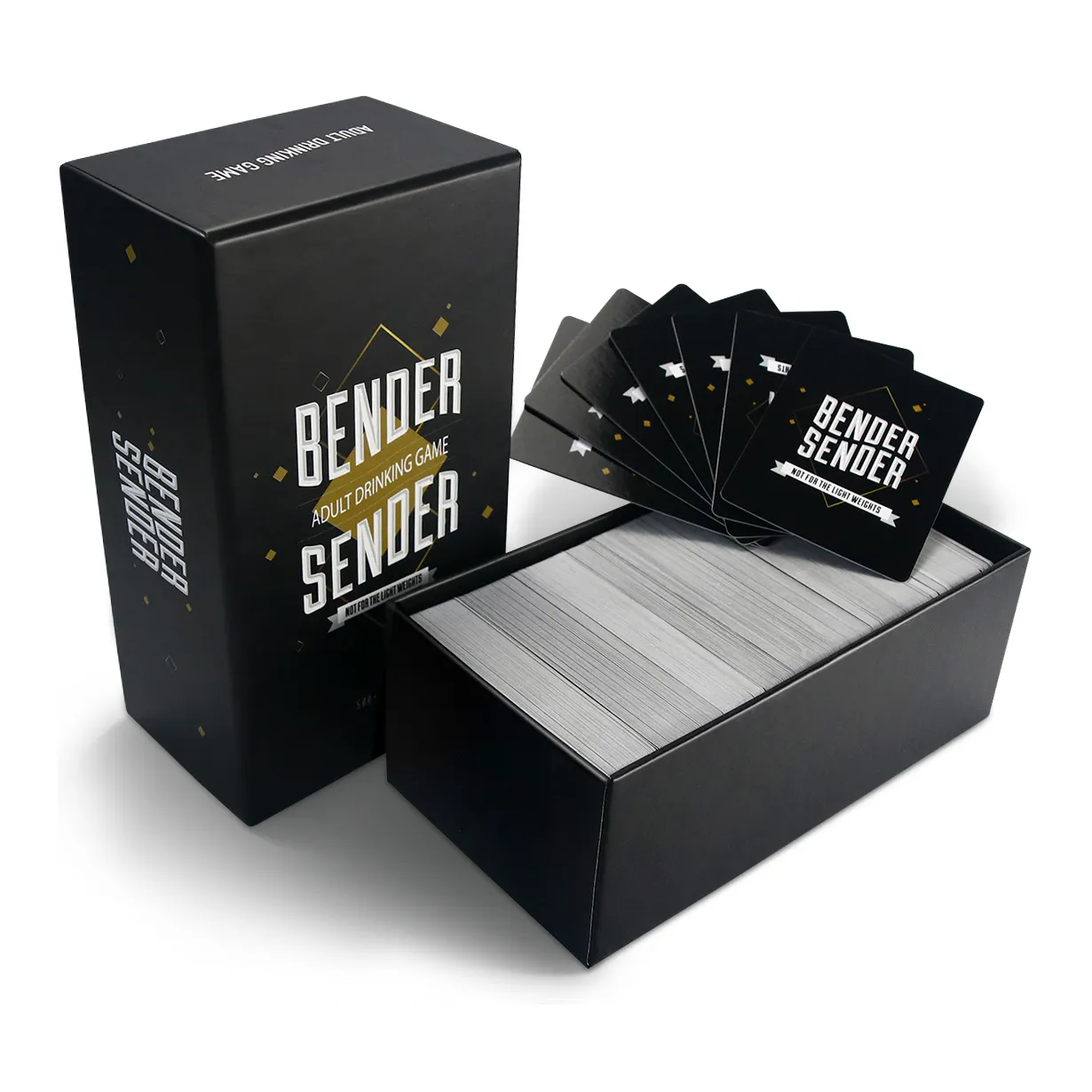 High-End Costumes Drinking Game Black Question Card Game