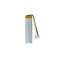 Mini batterie Lipo 3.7V 500mAh 801350 lithium-ion haute capacité pour montre connectée et petits écouteurs Bluetooth