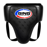 Protège-hanches et cuisses professionnel GING en cuir PU pour femmes, entraînement de kickboxing, MMA, Sanda, Muay Thai GINGPAI