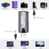 Equipos y Suministros Eléctricos para Juegos Switch PS3 PS4 Certificación RoHS Tarjetas de Captura de Audio y Video de Color Negro