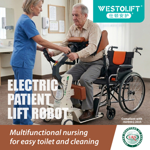 Elevador Eléctrico para Pacientes de 100 kg de Capacidad - Elevador de Aluminio Plegable para Cuidado en el Hogar y Hospital - Product Image 4