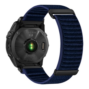 Correa de nailon con diseño de montaña segmentado y cierre de gancho y bucle, tamaños de 20/22/26 mm, apta para Garmin Fenix 7X y <span class=keywords><strong>TaiTie</strong></span>, 0,4 kg - Product Image 6