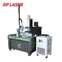 Nouvelle machine de soudage laser à fibre automatique DP LASER pour charnières de porte architecturales en acier inoxydable à large portée, garantie 3 ans