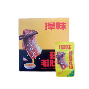 Quatre saveurs de tripes de bœuf avec sauce, ventre de porc braisé épicé, ventre de porc braisé Mahjong, collations décontractées - Product Image 3